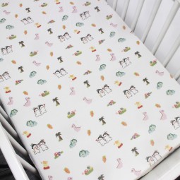 Baby Bed Sheet Supplier - Bamboo Fiber Children's Mattress Cover
