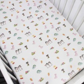 Baby Bed Sheet Supplier - Bamboo Fiber Children's Mattress Cover