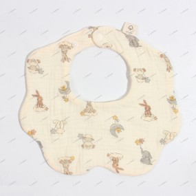 Baby Bib Supplier - Ultra Absorbent Floral Print Bandana