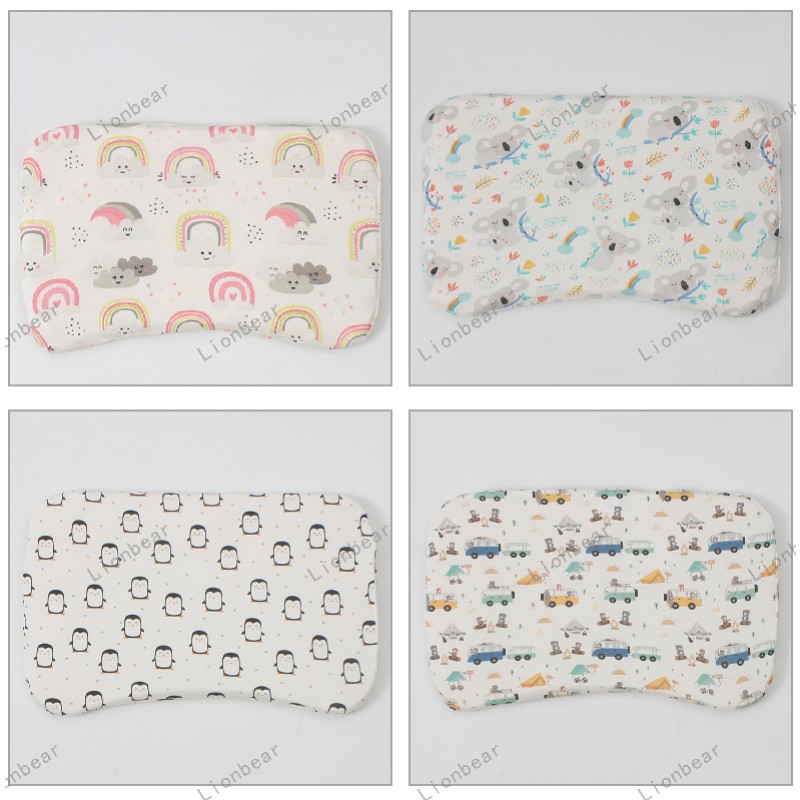 Infant Pillow Factory - Cartoon Memory Foam Knitted Animal Pattern