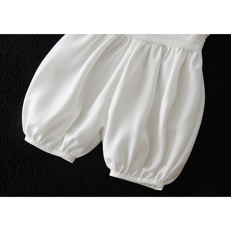 Baby Dress Supplier - Vintage Lace Short Sleeve Party Princess