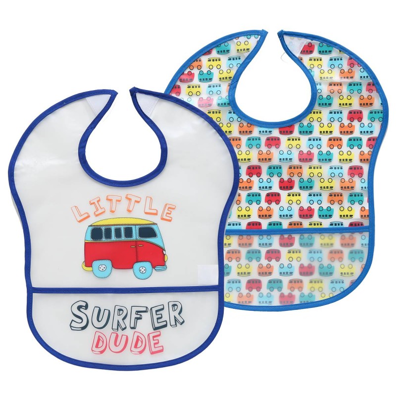 Baby Bib Factory - High Quality Waterproof Cleaning 2pk Set
