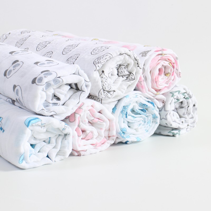 Sleeping Bag Supplier - Organic Muslin Swaddle Washable Design