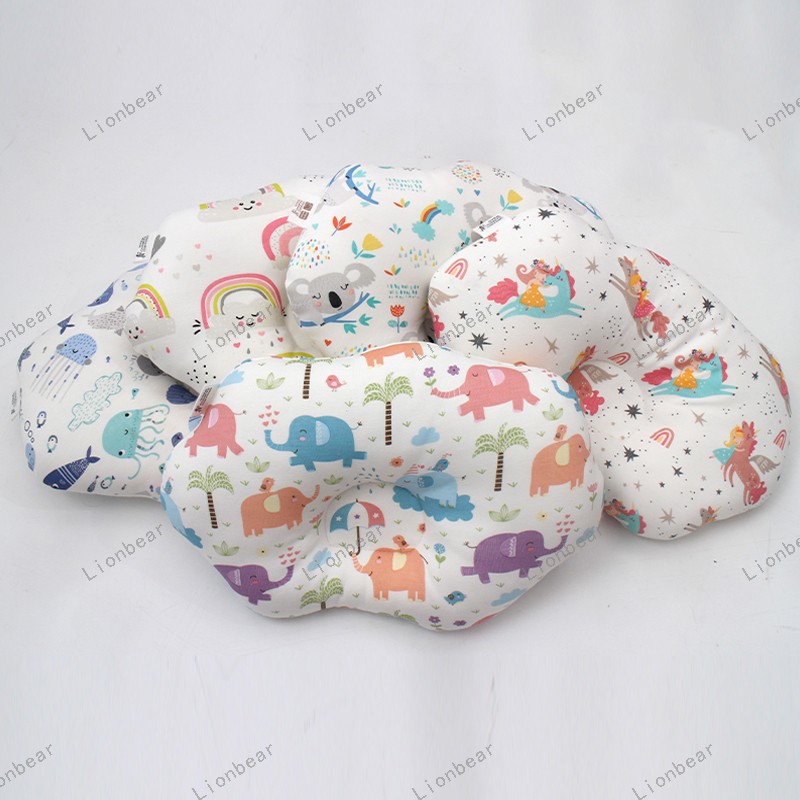 Baby Pillow Manufacturer - Cartoon Anti-Roll Shaped Soft Cotton