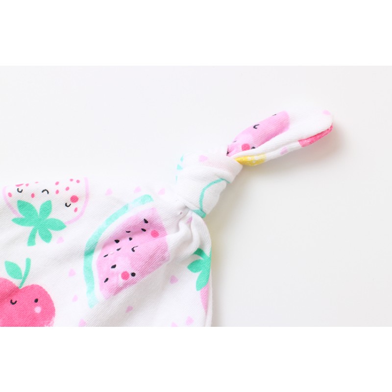 Baby Beanie Supplier - 3-Pcs 100% Cotton Unisex Knot Hat