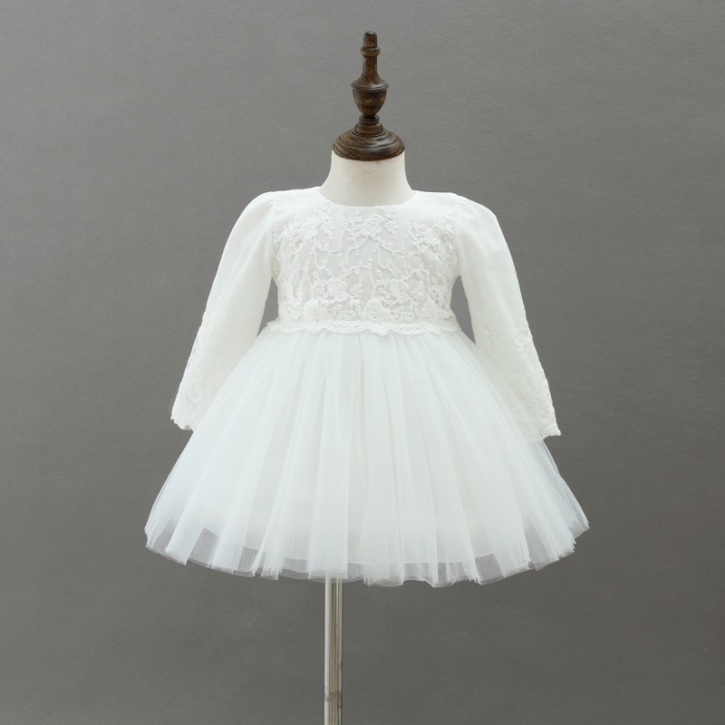 Princess Dress Factory - Customized White Summer Lace Birthday
