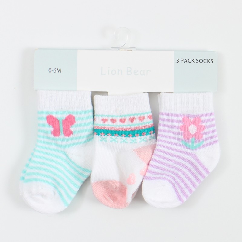 Infant Socks Supplier - Organic Cotton Neutral Color Knee High