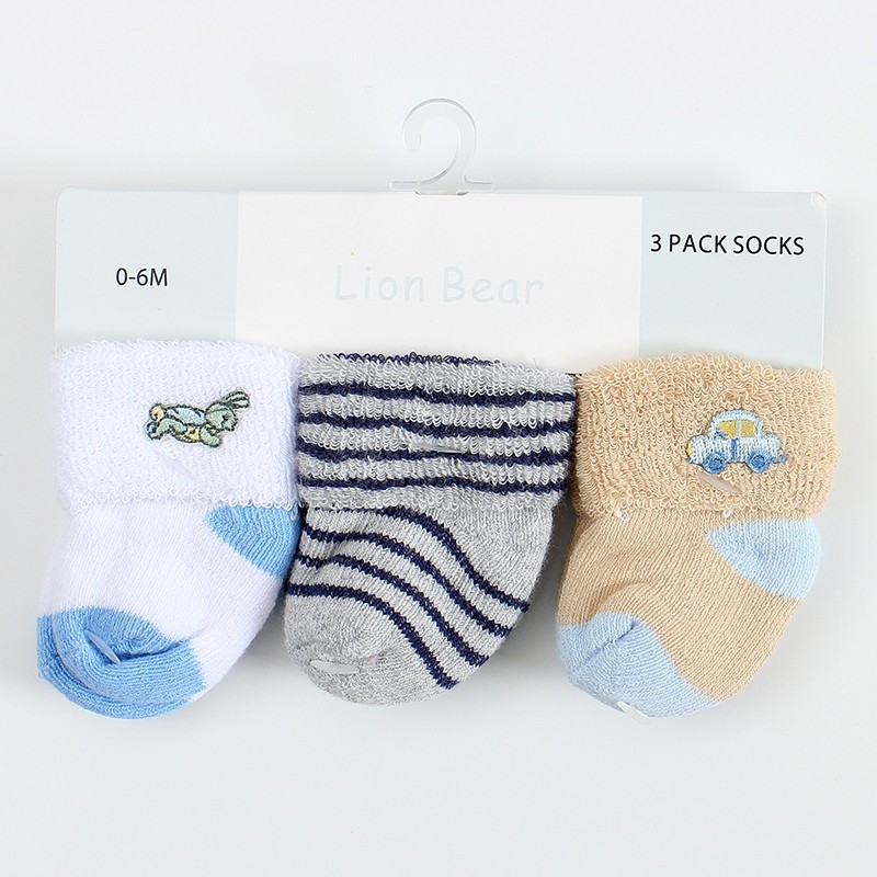 Baby Socks Factory - Custom 3D Cartoon Anti Slip Organic Cotton