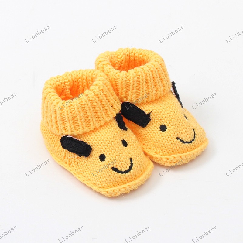 Baby Shoes Supplier - Handmade Crochet Animal Flower Booties