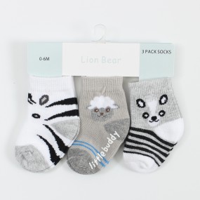 Baby Socks Factory - Winter Warm Soft Cotton Knitted 0-12 Months