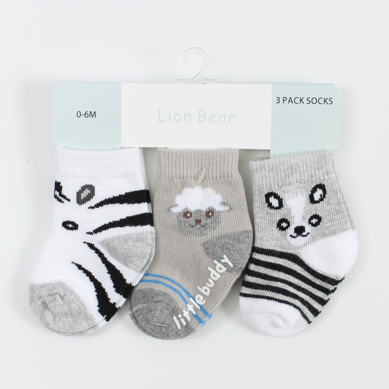 Baby Socks Factory - Winter Warm Soft Cotton Knitted 0-12 Months