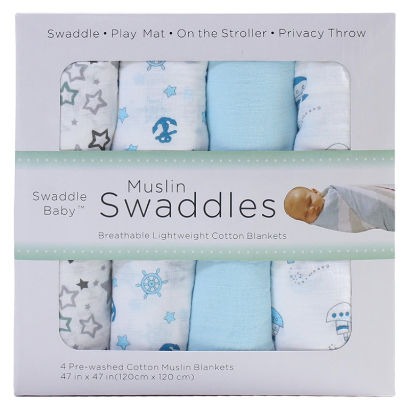 Sleeping Bag Supplier - Organic Muslin Swaddle Washable Design
