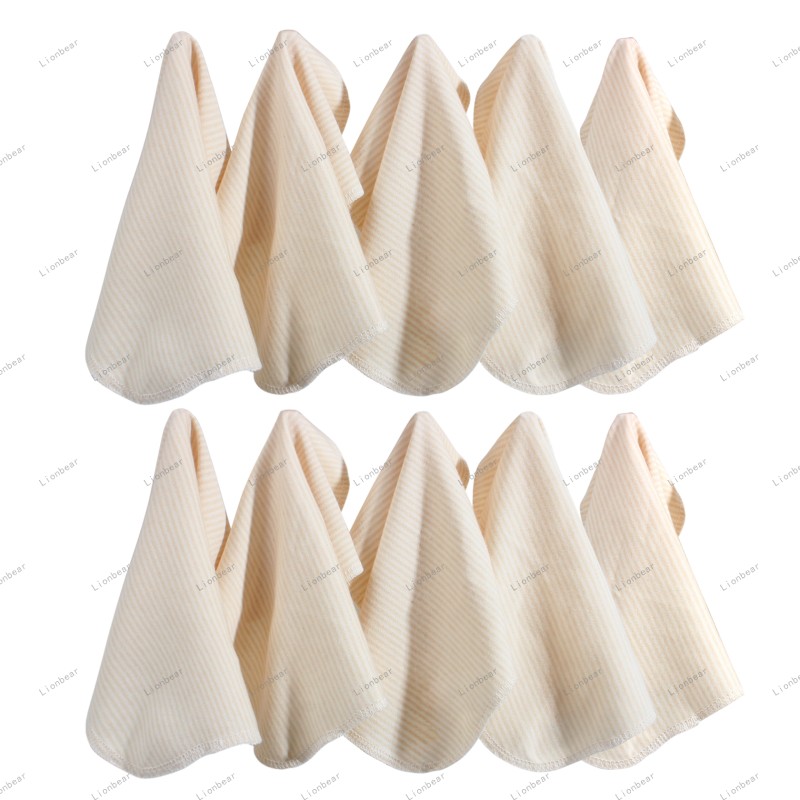 Baby Washcloth Factory - 100% Cotton Soft Square Newborn Wipes