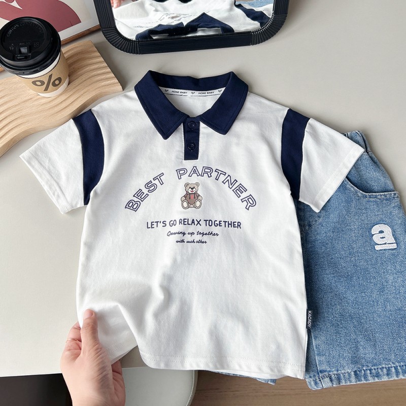 Denim Set Manufacturer - Summer Washed Versatile Three-piece