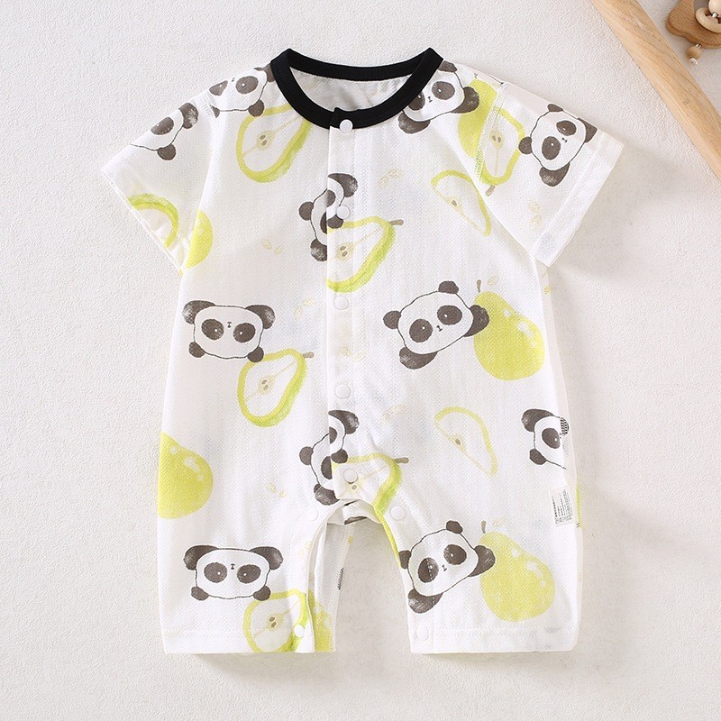 Infant Suit Manufacturer - Korean Version Thin Short-sleeved Jumpsuit