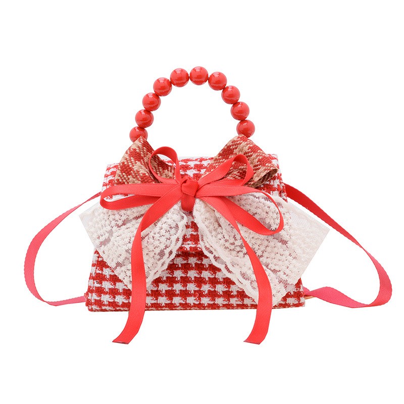 Crossbody Bag Factory - Girls Fashionable Pearl Princess