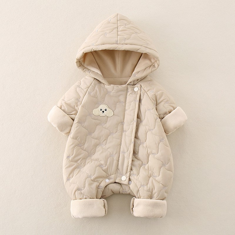 Crawling Clothes Supplier - Baby Autumn Winter Cotton Rompers