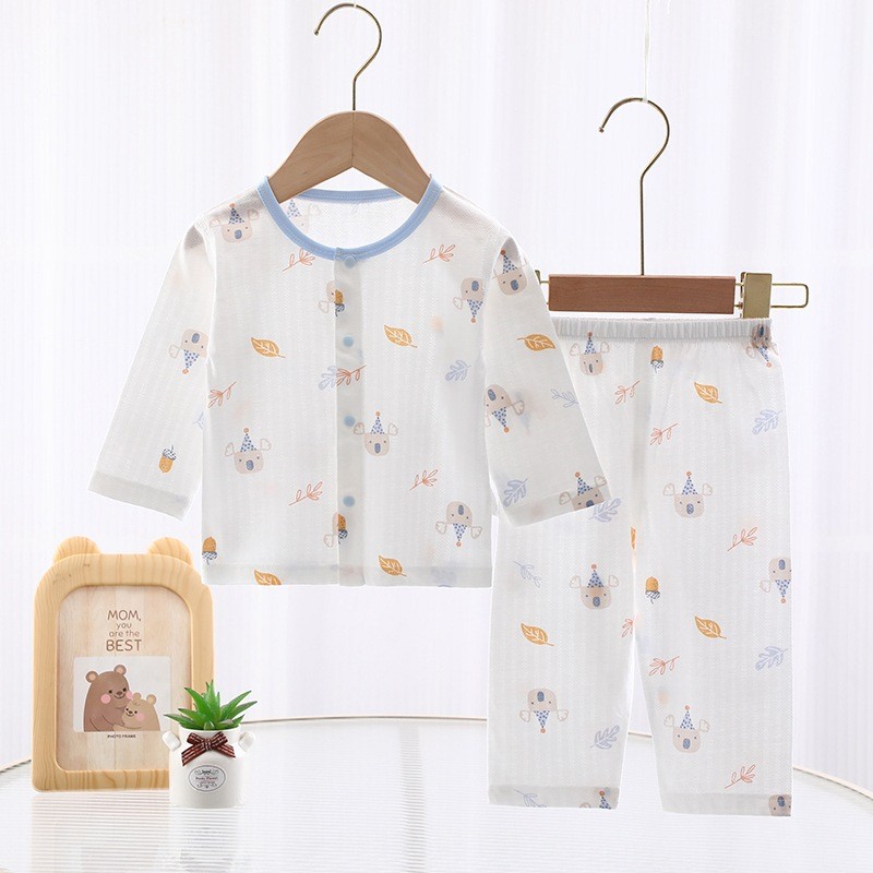 Baby Jumpsuit Factory - Pure Cotton Summer Thin Crawling Clothes