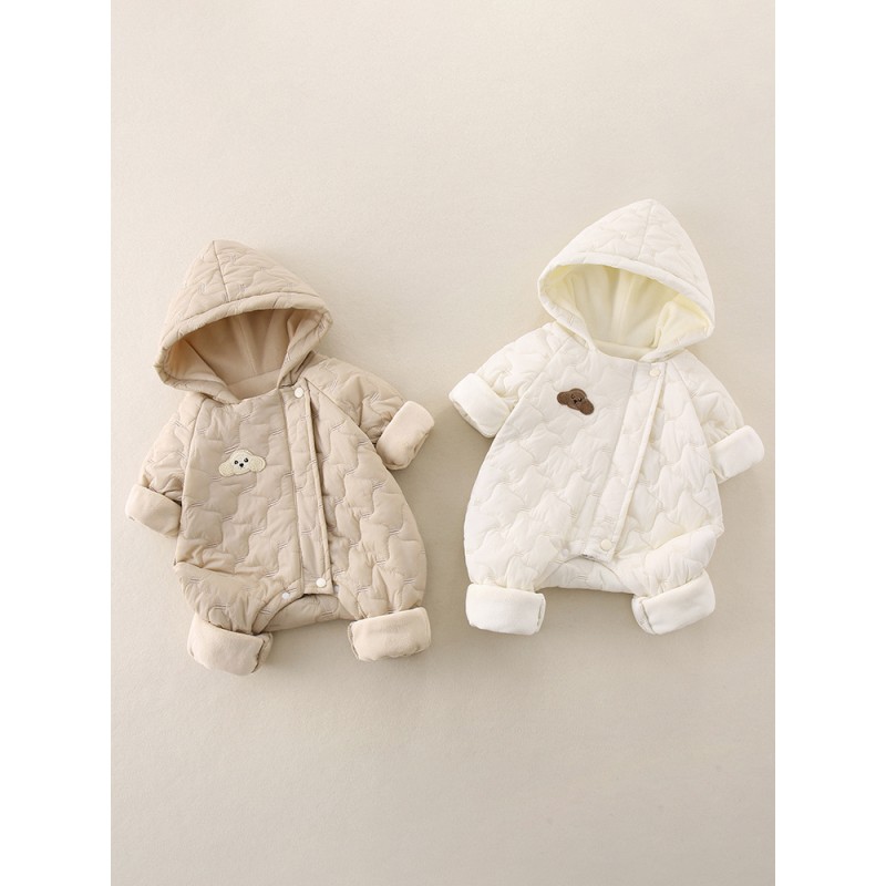 Crawling Clothes Supplier - Baby Autumn Winter Cotton Rompers