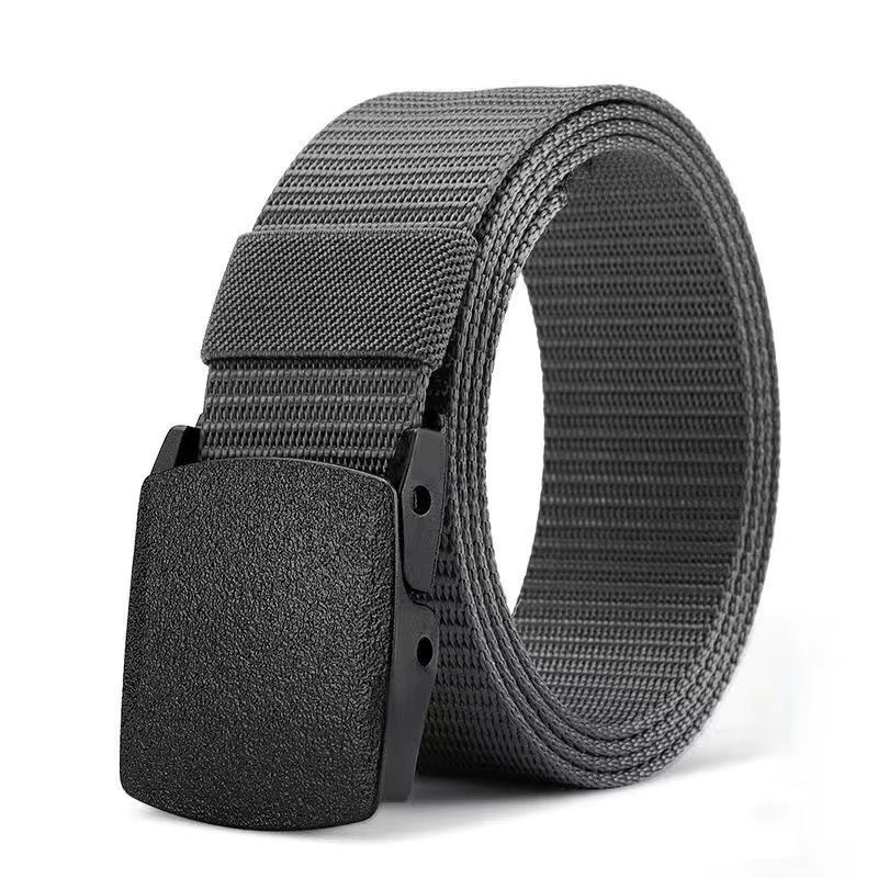 Canvas Belt Supplier - Men Business Nylon Iron Buckle Training