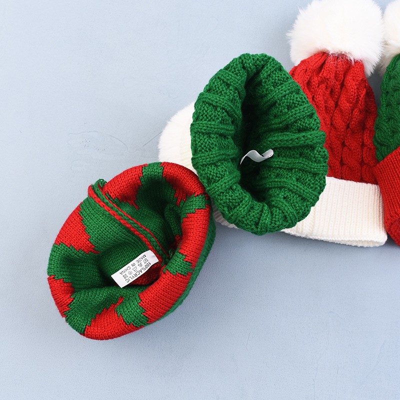 Children Hats Manufacturer - Wool Button Warm Winter Knitted