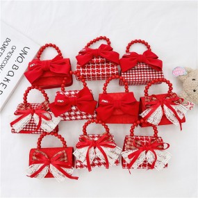 Crossbody Bag Factory - Girls Fashionable Pearl Princess