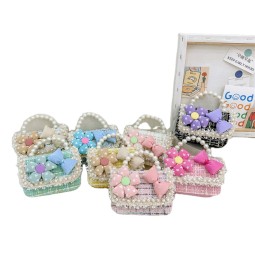 Mini Bag Factory - Fashion Girl Chain Crossbody Pearl