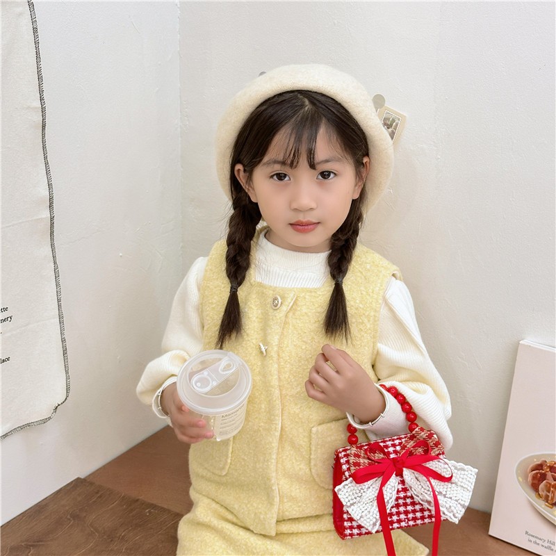 Crossbody Bag Factory - Girls Fashionable Pearl Princess