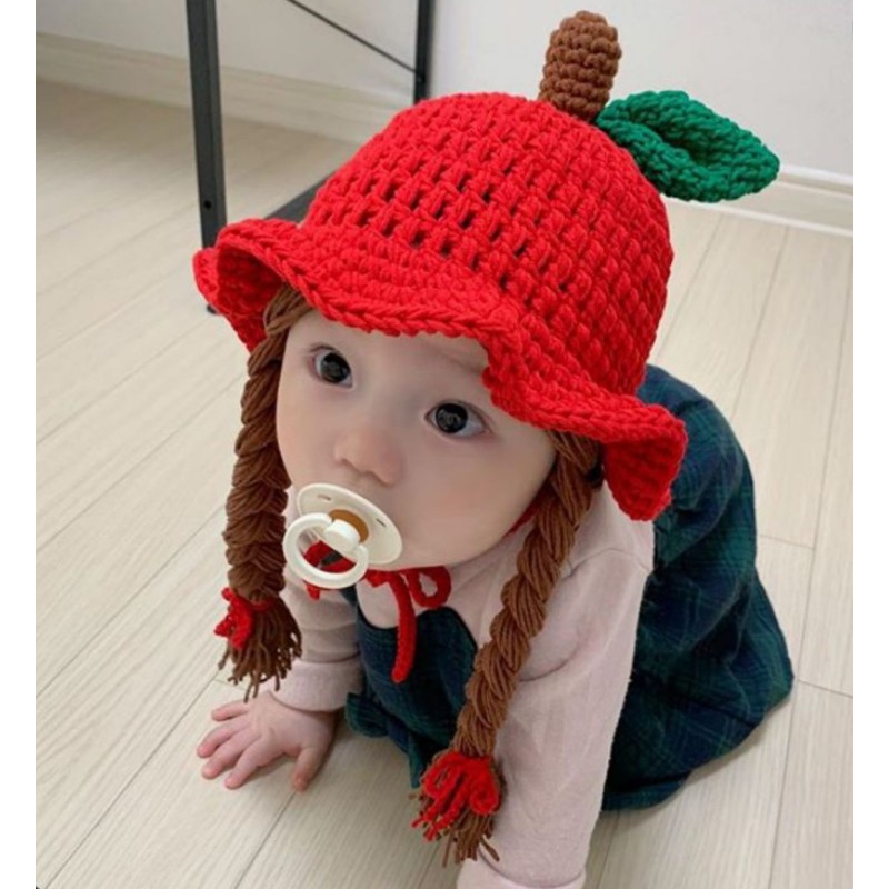 Wig Hat Factory - Girls Bangs Newborn Cute Photo Props