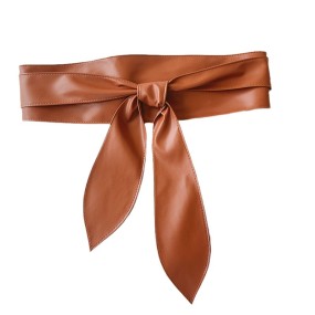 PU Wide Belt Factory - European American Fashion Coat Decorative
