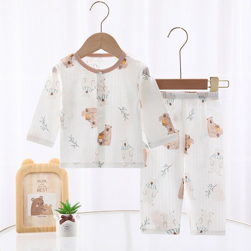 Baby Jumpsuit Factory - Pure Cotton Summer Thin Crawling Clothes