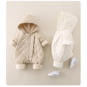 Crawling Clothes Supplier - Baby Autumn Winter Cotton Rompers