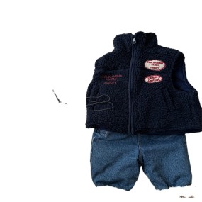 Cardigan Manufacturer - Baby Thickened Jumper Zipper Casual