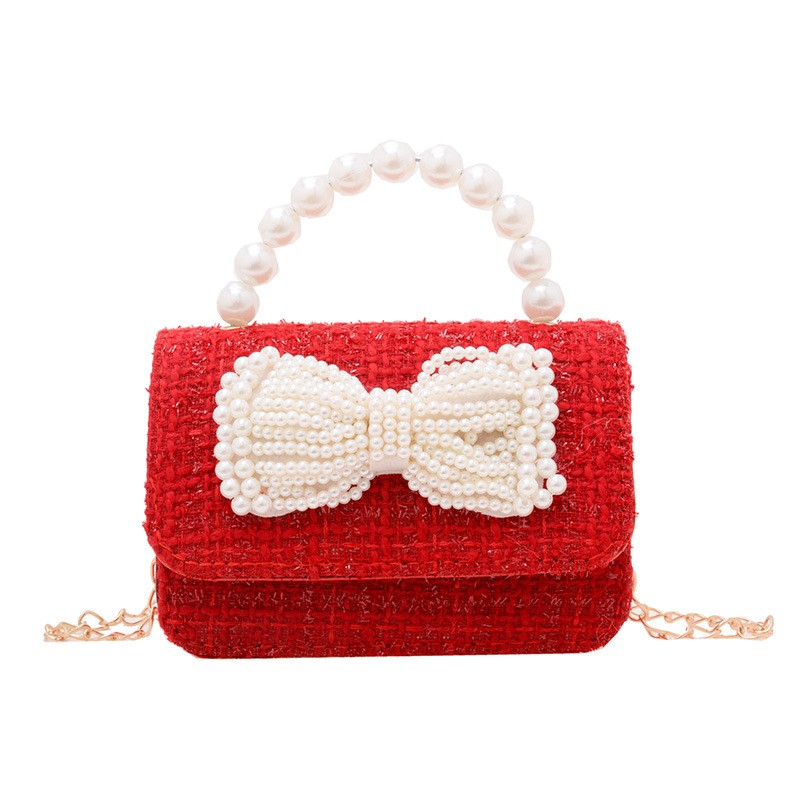 Shoulder Bag Supplier - Girl Bow Carrying Princess Chain