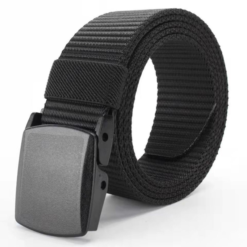 Canvas Belt Supplier - Men Business Nylon Iron Buckle Training