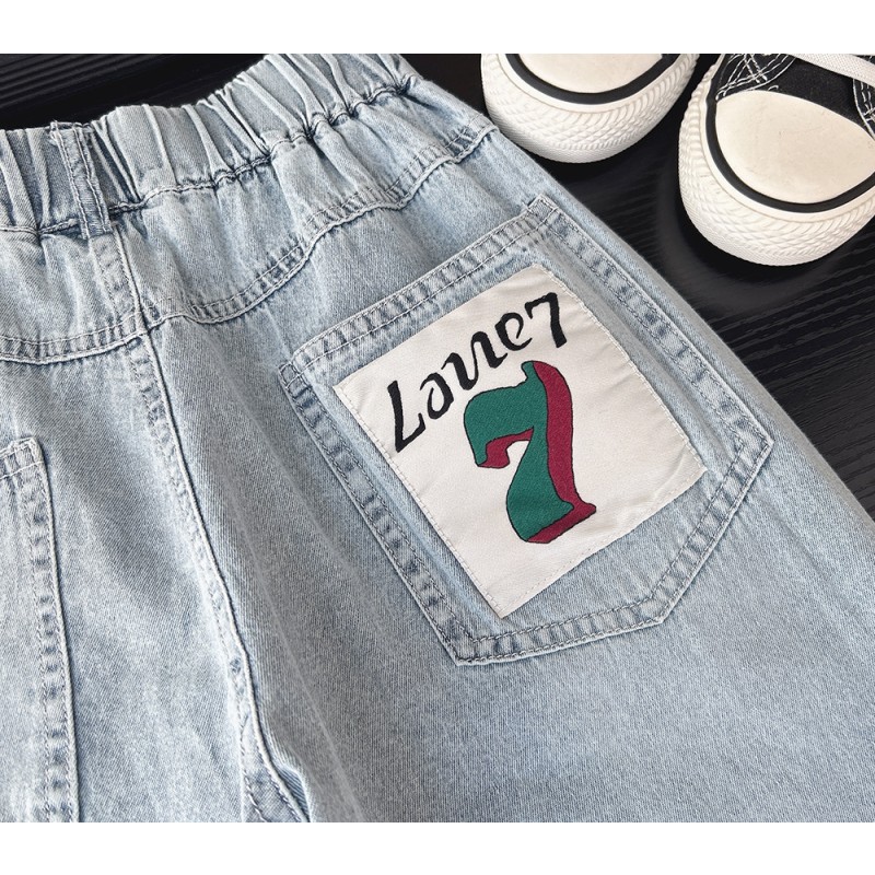 Polo Shirt Factory - Children Colour Contrast Print Cartoon Top