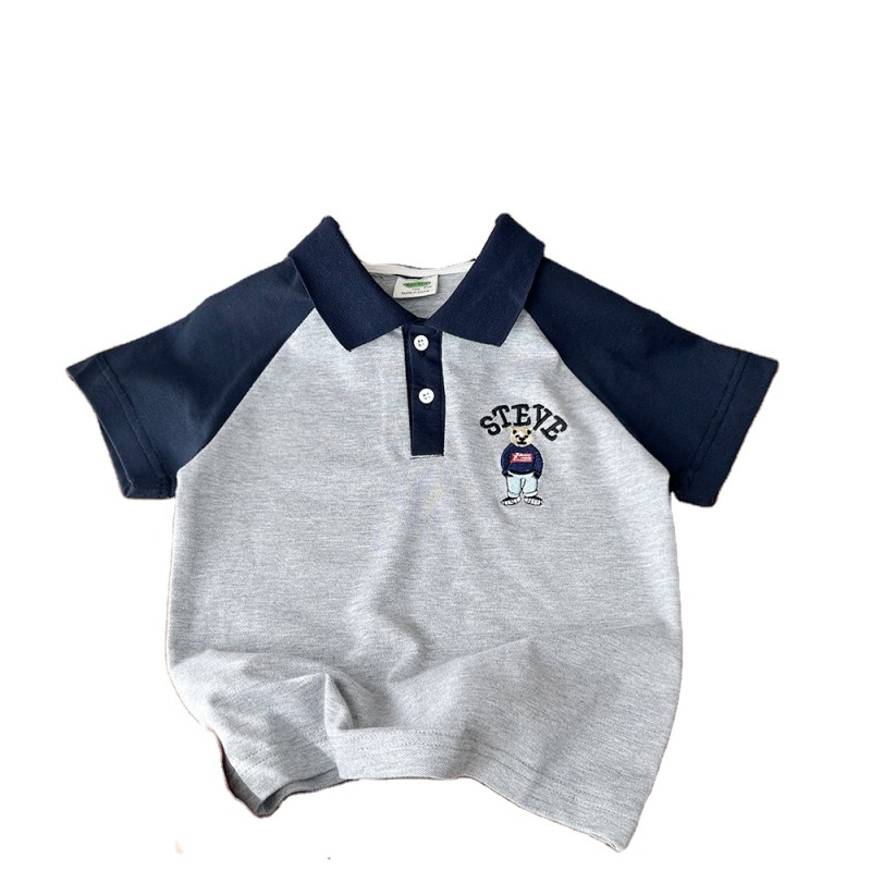 T-shirt Factory - Colour Dot Print Cool Thin White Tee