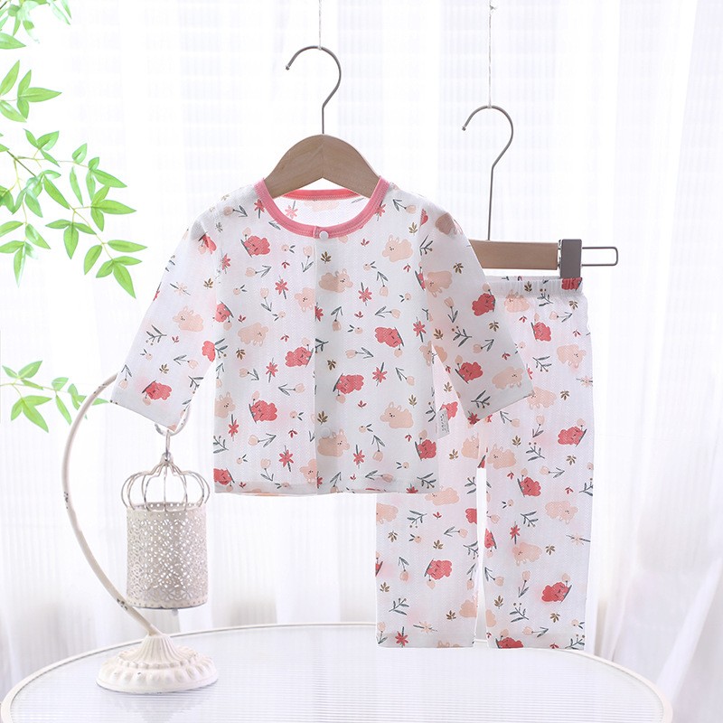 Baby Jumpsuit Factory - Pure Cotton Summer Thin Crawling Clothes