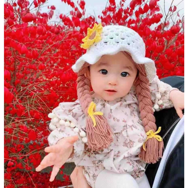 Knitted Hat Manufacturer - Autumn Winter Braids Apple Shape
