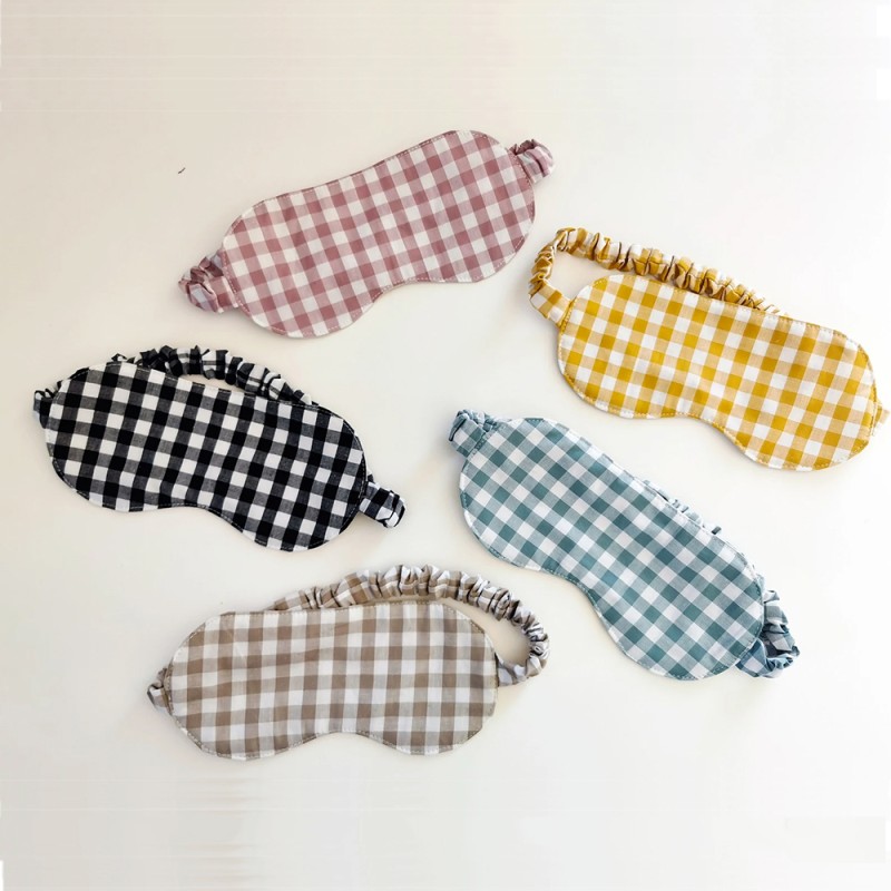 Eye Mask Supplier - Wholesale Customizing Logo Bamboo Spandex Travel Natural Adjustable