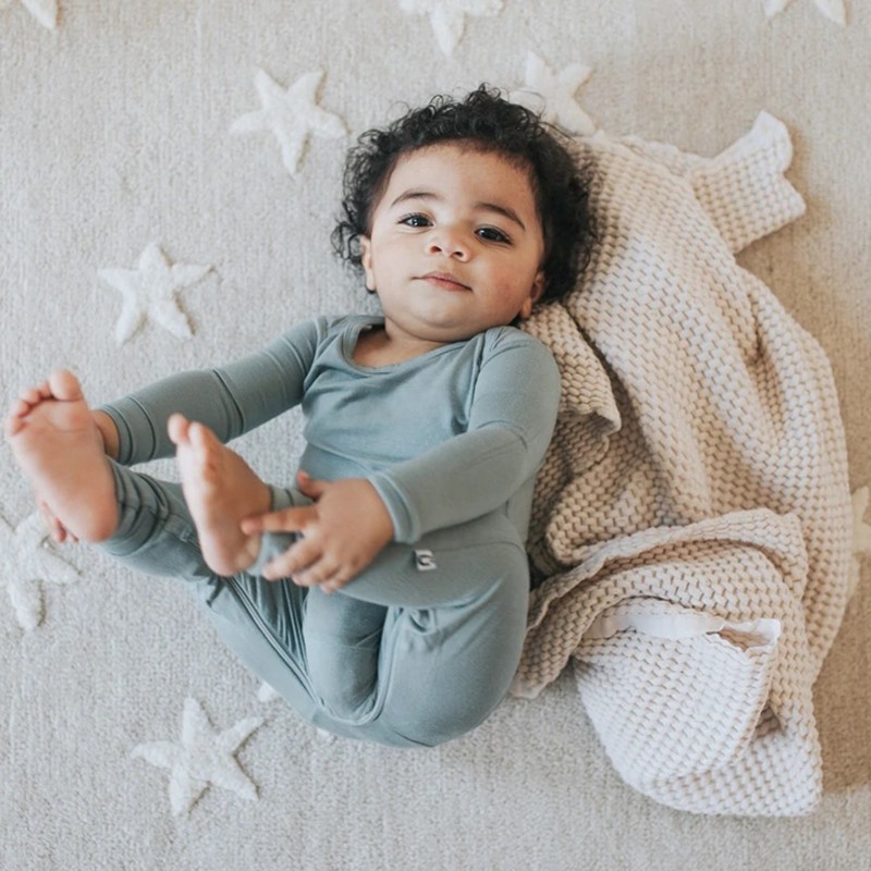 Baby Footie Romper Manufacturer - Custom Newborn Zipper Clothes Organic Cotton Pajamas