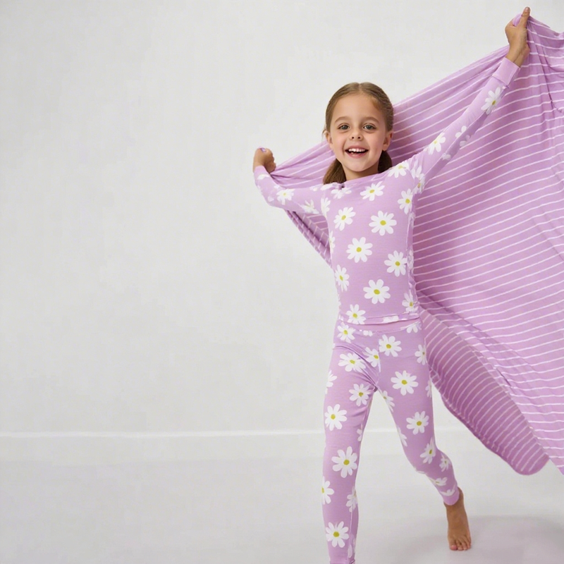 Baby Blanket Supplier - Custom Winter Bamboo New Printing Comfortable Knitted Bedding