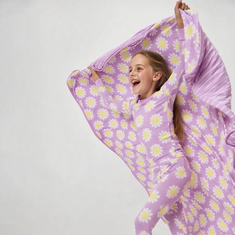 Baby Blanket Supplier - Custom Winter Bamboo New Printing Comfortable Knitted Bedding