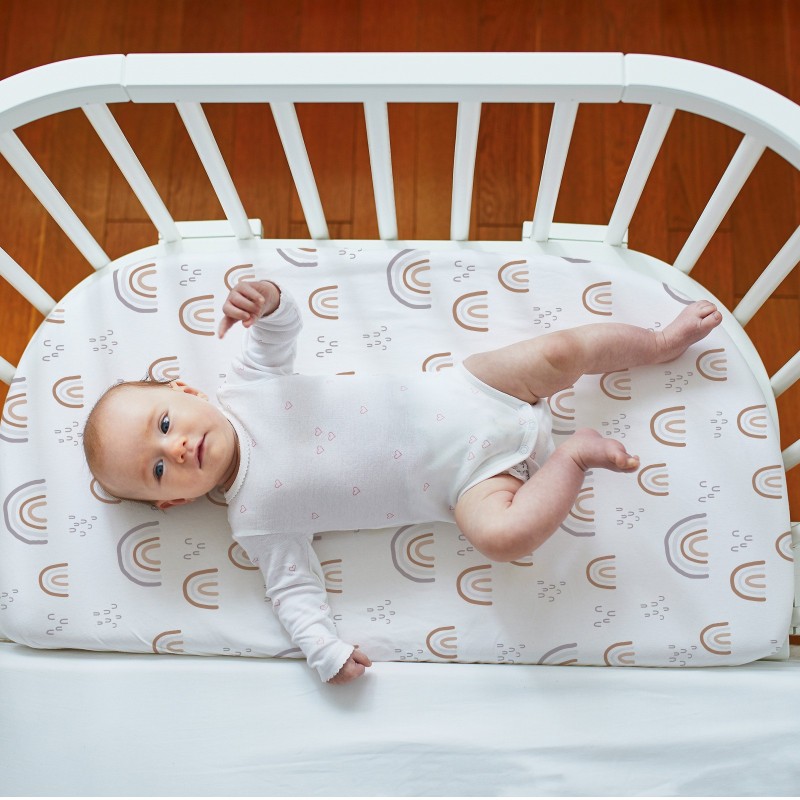 Baby Mattress Protector Manufacturer - Custom Print High Quality Waterproof Bamboo Fiber