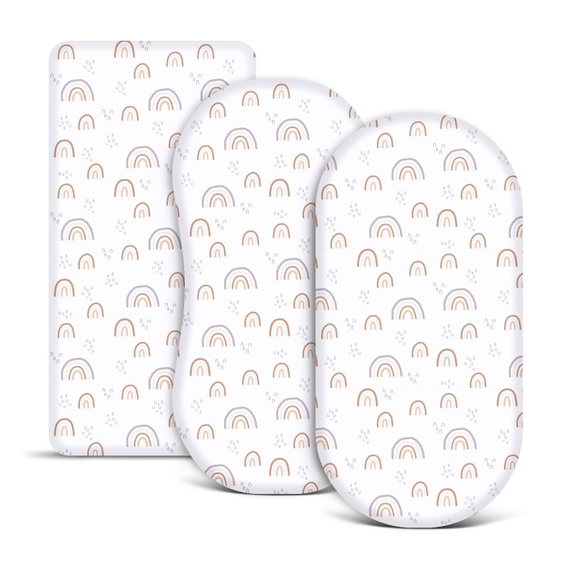 Baby Mattress Protector Manufacturer - Custom Print High Quality Waterproof Bamboo Fiber