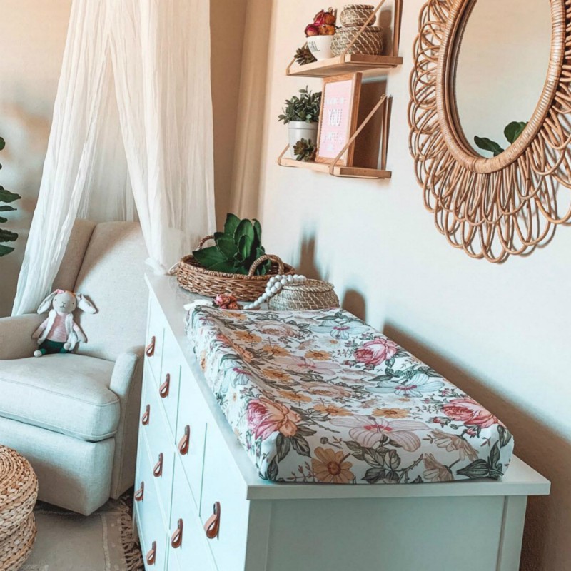 Baby Bedspread Factory - Customized Newborn Cradle Removable Small Diaper Pad Portable