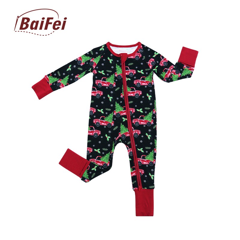 Women Pajamas Set Manufacturer - Bamboo Christmas Satin Jogger Long Cotton Sleepwear Family