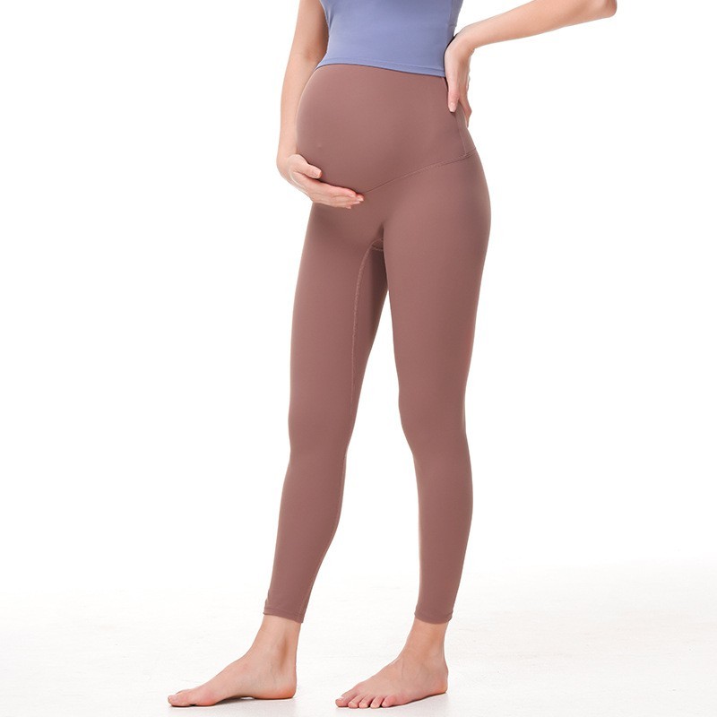 Maternity Pants Factory - Hot Sale Shaping Over the Belly Yoga Plus Size Seamless Legging