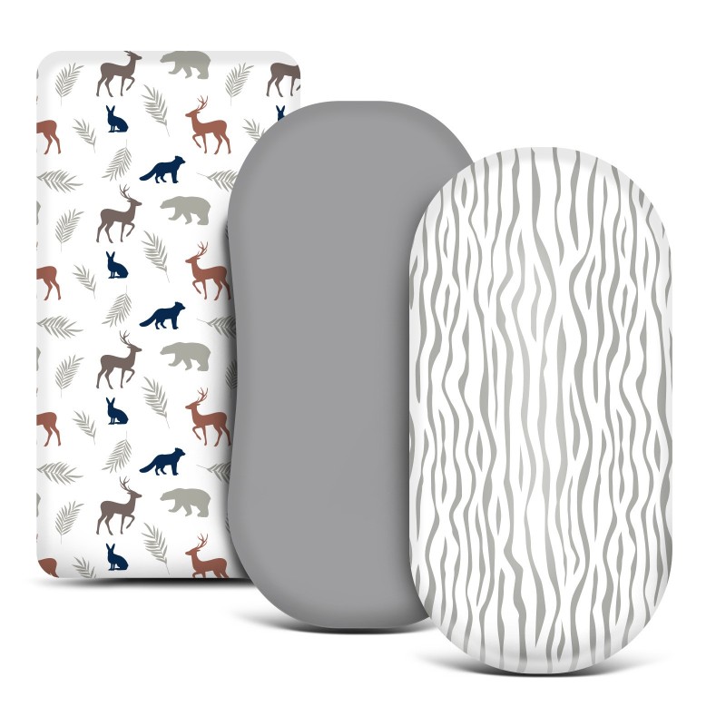 Baby Mattress Protector Manufacturer - Custom Print High Quality Waterproof Bamboo Fiber