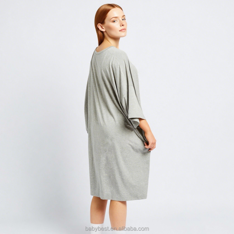 Women Sleep Tee Factory - Custom Color Print Short Pajamas One Size Cooling Oversize